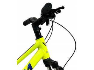 ROWER MŁODZIEŻOWY JUNIOR 24 STORM RACER 2D RAMA 11" ŻÓŁTY 1x7 2026