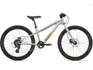 ROWER DZIECIĘCY ROCK MACHINE RIFF TR 24 KOŁA 24" HYDRAULIKA LIMEROCK GREY