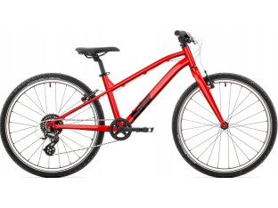 ROWER DZIECIĘCY ROCK MACHINE RIFF JR 24 KOŁA 24" SHIMANO 1X8 FIRE RED