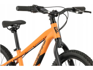 ROWER DZIECIĘCY ROCK MACHINE BLIZZ 20 KOŁA 20" LEKKI TARCZE LAVA ORANGE