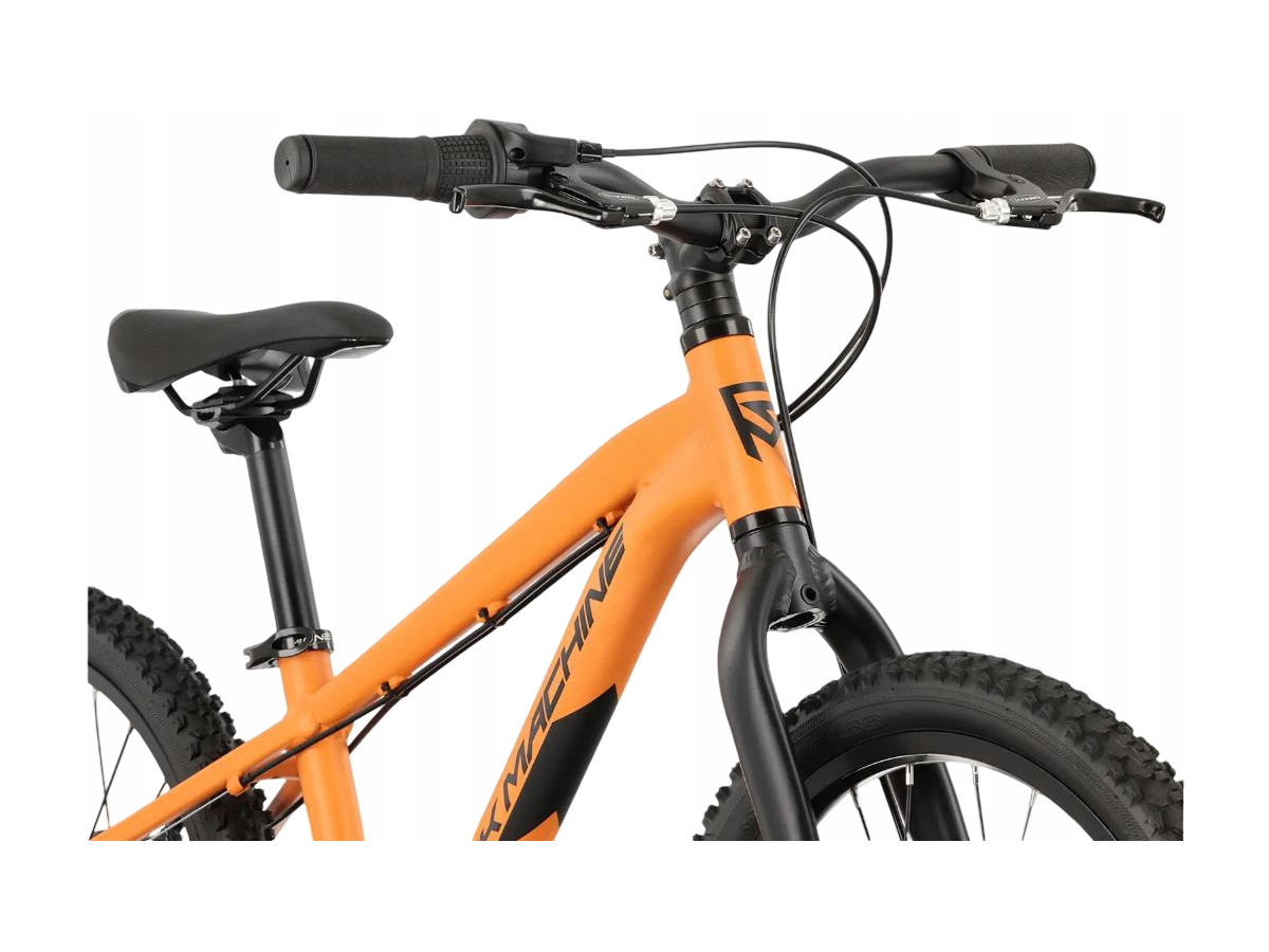 ROWER DZIECIĘCY ROCK MACHINE BLIZZ 20 KOŁA 20" LEKKI TARCZE LAVA ORANGE