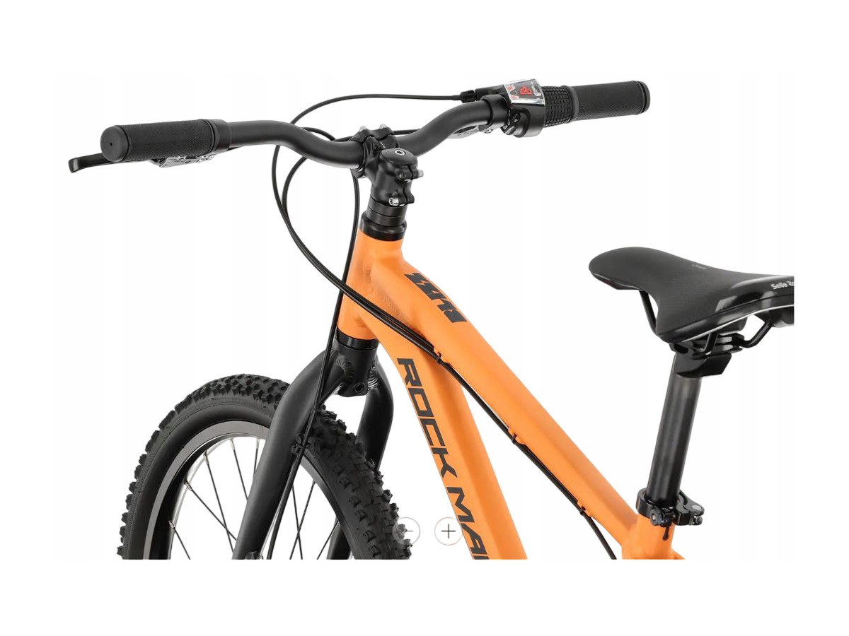 ROWER DZIECIĘCY ROCK MACHINE BLIZZ 20 KOŁA 20" LEKKI TARCZE LAVA ORANGE