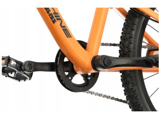 ROWER DZIECIĘCY ROCK MACHINE BLIZZ 20 KOŁA 20" LEKKI TARCZE LAVA ORANGE