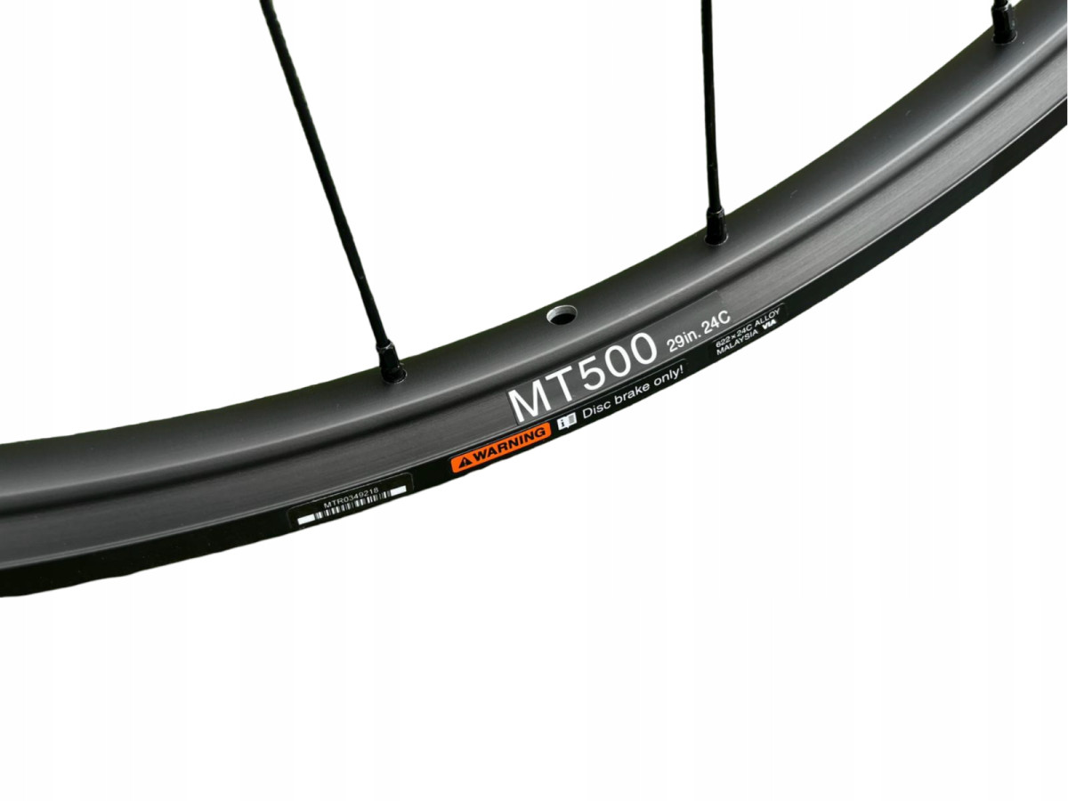 Koła ROWEROWE MTB 29" Shimano DEORE WH-MT500 OSIE QR 9MM KOMPLET