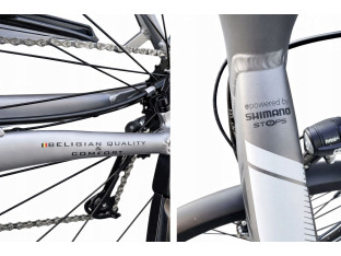 ROWER ELEKTRYCZNY VENTURELLI S-MOTIVE SPORT SHIMANO STEPS 40NM RAMA 48CM