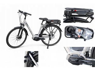 ROWER ELEKTRYCZNY VENTURELLI S-MOTIVE SPORT SHIMANO STEPS 40NM RAMA 48CM