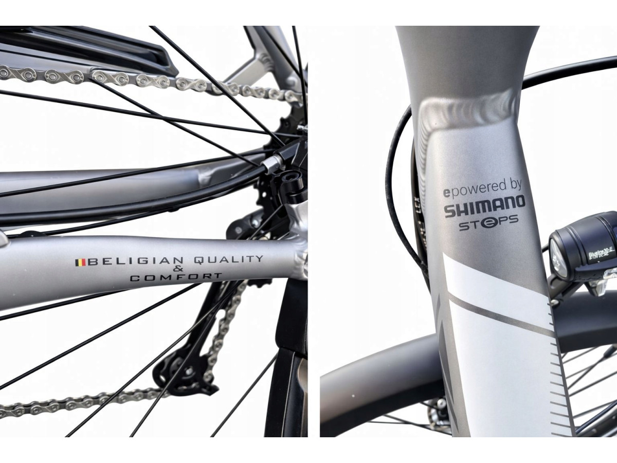 ROWER ELEKTRYCZNY VENTURELLI S-MOTIVE SPORT SHIMANO STEPS 40NM RAMA 48CM