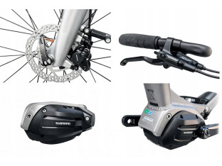 ROWER ELEKTRYCZNY VENTURELLI S-MOTIVE SPORT SHIMANO STEPS 40NM RAMA 54CM