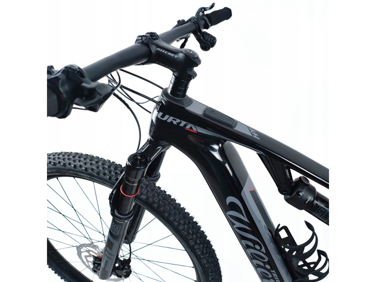 ROWER ELEKTRYCZNY WILIER URTA HYBRID CARBON FAZUA 60NM 430WH RAMA M 44CM