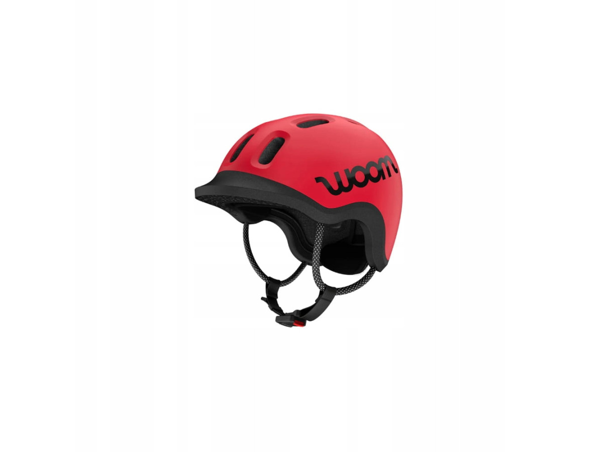 KASK ROWEROWY DZIECIĘCY WOOM READY RED ROZMIAR XS 46-50CM