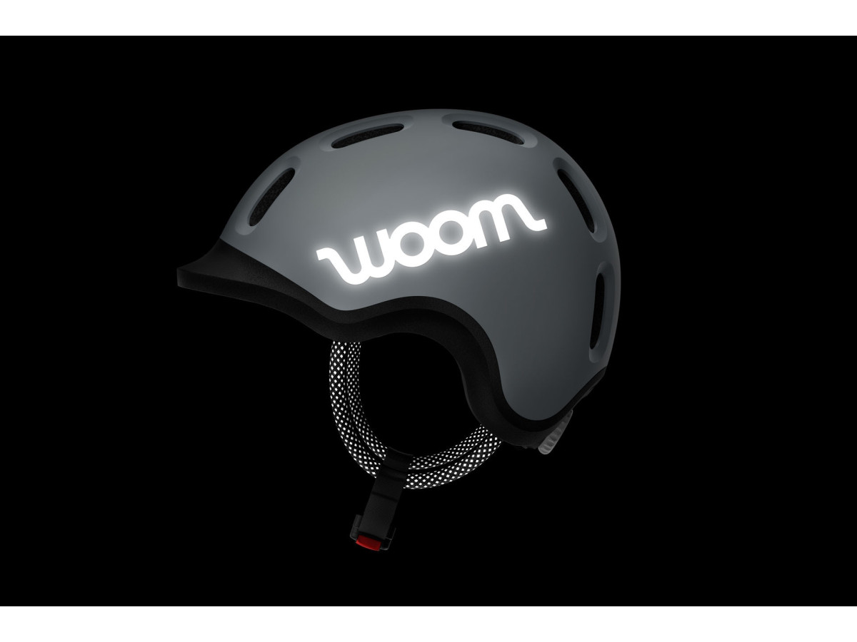 KASK ROWEROWY WOOM READY PALE GREY ROZMIAR M 53-57CM