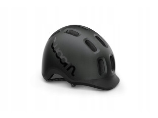 KASK ROWEROWY WOOM READY CHARCOAL METALLIC ROZMIAR XS 46-50CM LEKKI