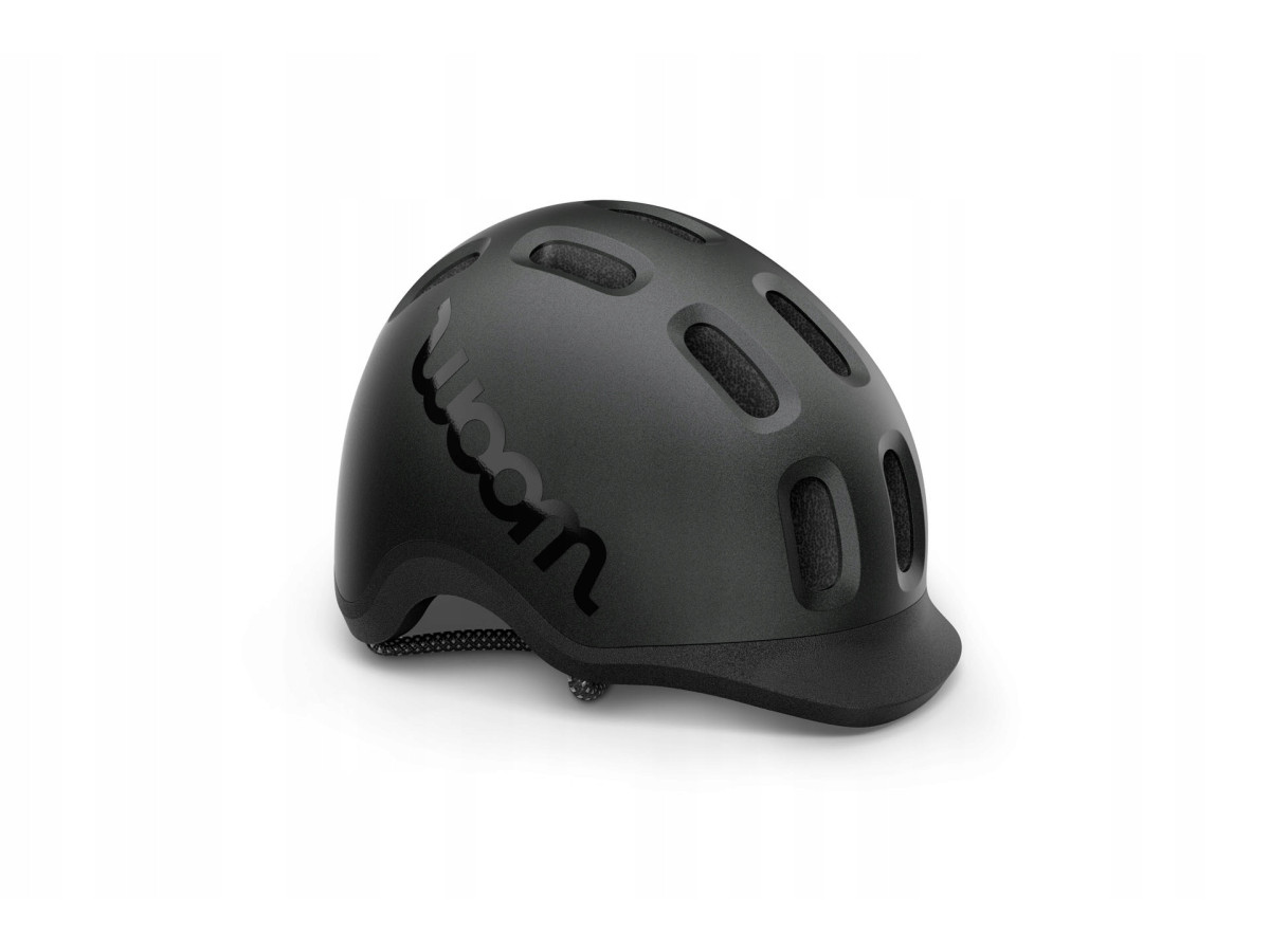 KASK ROWEROWY WOOM READY CHARCOAL METALLIC ROZMIAR XS 46-50CM LEKKI