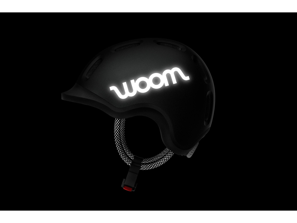 KASK ROWEROWY WOOM READY CHARCOAL METALLIC ROZMIAR XS 46-50CM LEKKI