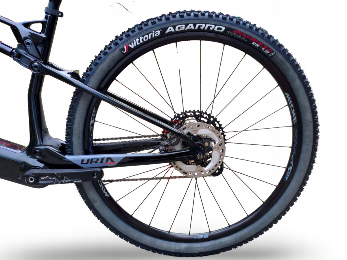 ROWER ELEKTRYCZNY WILIER URTA HYBRID CARBON FAZUA 60NM 430WH RAMA L 48CM