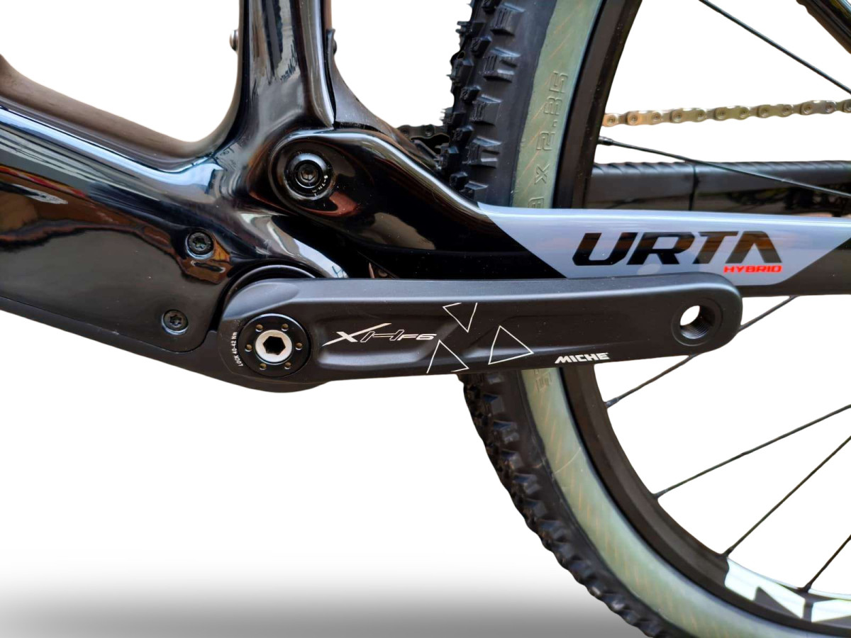 ROWER ELEKTRYCZNY WILIER URTA HYBRID CARBON RAMA 44CM SID XT12S FAZUA 430WH