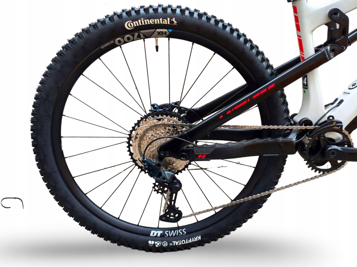 ROWER ELEKTRYCZNY ENDURO NOX HELIUM 5.9 RAMA 43CM FOX36 SLX1X12 FAZUA 252WH