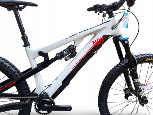 ROWER ELEKTRYCZNY ENDURO NOX HELIUM 5.9 RAMA 43CM FOX36 SLX1X12 FAZUA 252WH