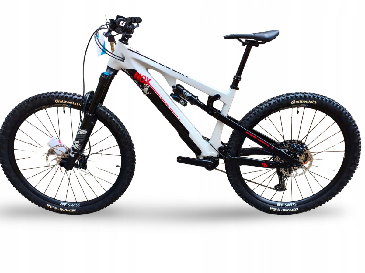 ROWER ELEKTRYCZNY ENDURO NOX HELIUM 5.9 RAMA 43CM FOX36 SLX1X12 FAZUA 252WH
