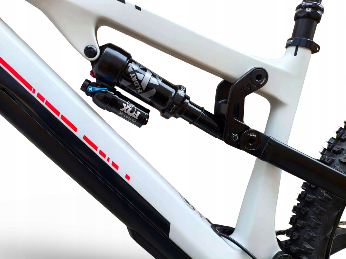 ROWER ELEKTRYCZNY ENDURO NOX HELIUM 5.9 RAMA 43CM FOX36 SLX1X12 FAZUA 252WH