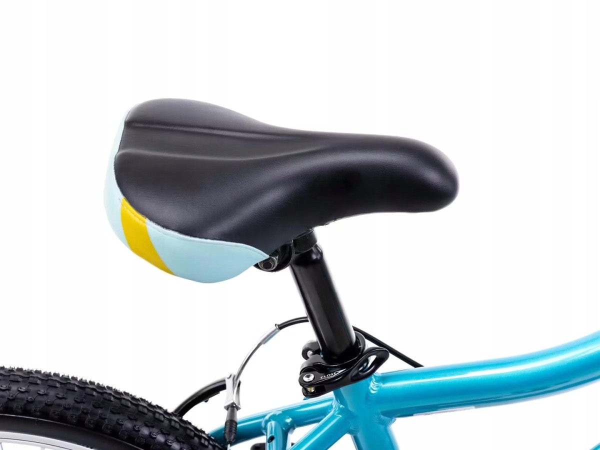 ROWER DZIECIĘCY ROMET RAMBLER 20 KID 2 SHIMANO 6S TURKUSOWO-NIEBIESKI