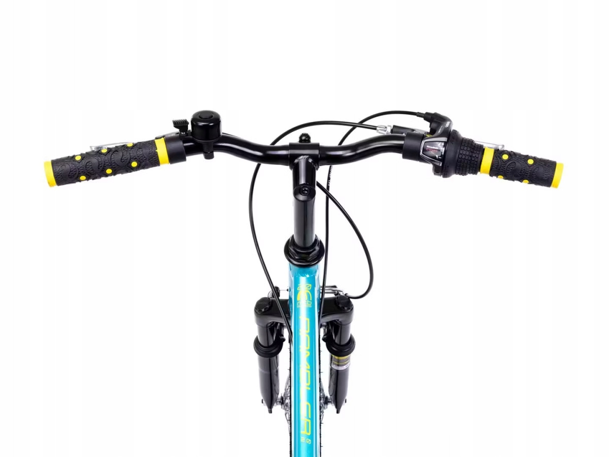 ROWER DZIECIĘCY ROMET RAMBLER 20 KID 2 SHIMANO 6S TURKUSOWO-NIEBIESKI