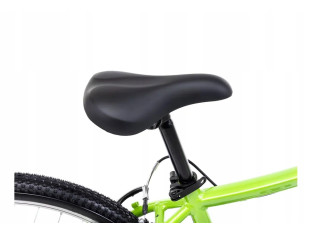 ROWER DZIECIĘCY ROMET RAMBLER 24 RAMA 13" SHIMANO 3X7 AMORTYZATOR ZIELONY