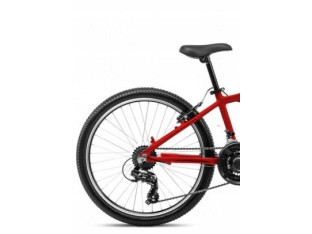 ROWER DZIECIĘCY ROMET RAMBLER 24 RAMA 13" AMORTYZATOR SHIMANO 3X7 CZERWONY