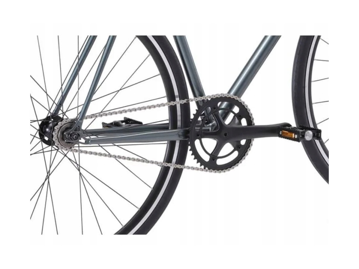 ROWER OSTRE KOŁO SINGLESPEED FUJI FEATHER PEARL SAGE 28" Cr-Mo XS 48CM