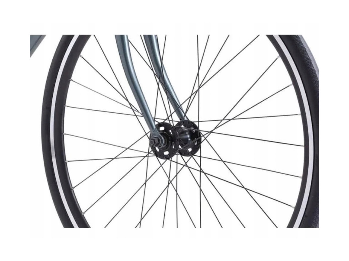 ROWER OSTRE KOŁO SINGLESPEED FUJI FEATHER PEARL SAGE 28" Cr-Mo XS 48CM