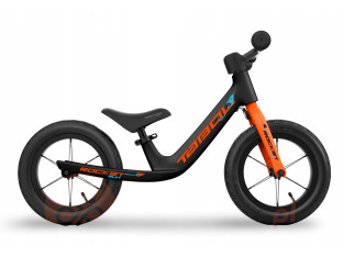 ROWER DZIECIĘCY TABOU ROCKET RUN 12 RAMA MAGNEZOWA BLACK/ORANGE ULTRALEKKI