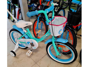 ROWER DZIECIĘCY TABOU 16 MINI KOŁA 16" MINT/PINK