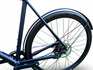 ROWER CROSSOWY MIEJSKI SERIOUS INTENTION RAMA 58CM KOŁA 28" NEXUS 8 BIEGOWY