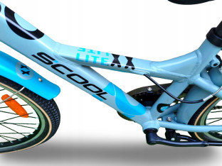 ROWER JUNIORSKI SCOOL XX LITE 24 RAMA 12" KOŁA 24" NEXUS 3S DYNAMO LEKKI