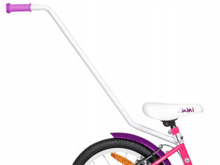 ROWER DZIECIĘCY DO NAUKI TABOU MINI ST KOŁA 14" TYLKO 7,5KG PINK WHITE