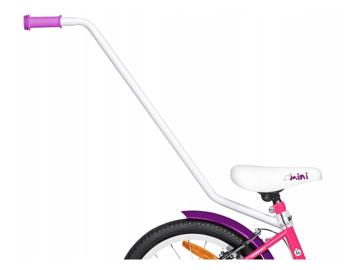 ROWER DZIECIĘCY DO NAUKI TABOU MINI ST KOŁA 14" TYLKO 7,5KG PINK WHITE
