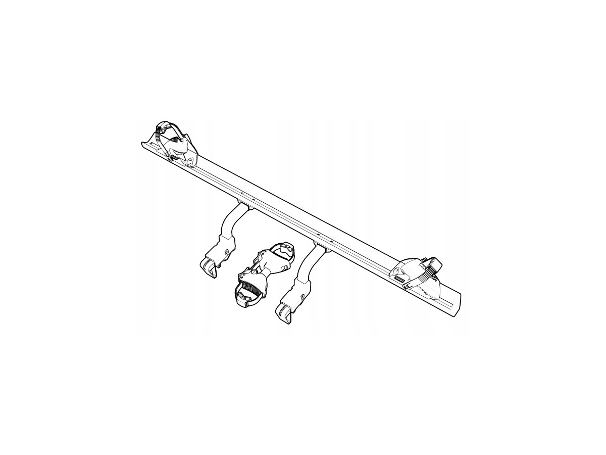 ADAPTER ROWEROWY XB2 PRO-USER NA HAK HOLOWNICZY PLATFORMA DO BAGAŻNIKA TX2