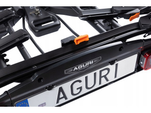 BAGAŻNIK ROWEROWY NA HAK AGURI ACTIVE BIKE PRO 4 ROWERY UCHYLANY 13PIN