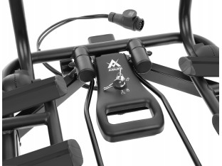 BAGAŻNIK ROWEROWY NA HAK AGURI ACTIVE BIKE PRO 4 ROWERY UCHYLANY 13PIN