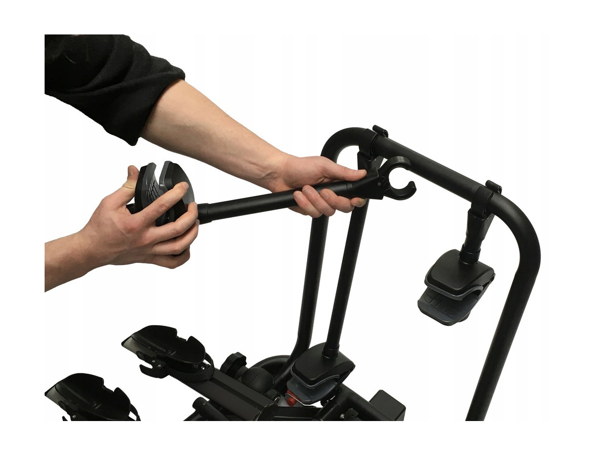 BAGAŻNIK ROWEROWY NA HAK AGURI ACTIVE BIKE PRO 4 ROWERY UCHYLANY 13PIN