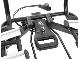BAGAŻNIK ROWEROWY NA HAK AGURI ACTIVE BIKE PRO 3 13-PIN UCHYLANY ZAMYKANY