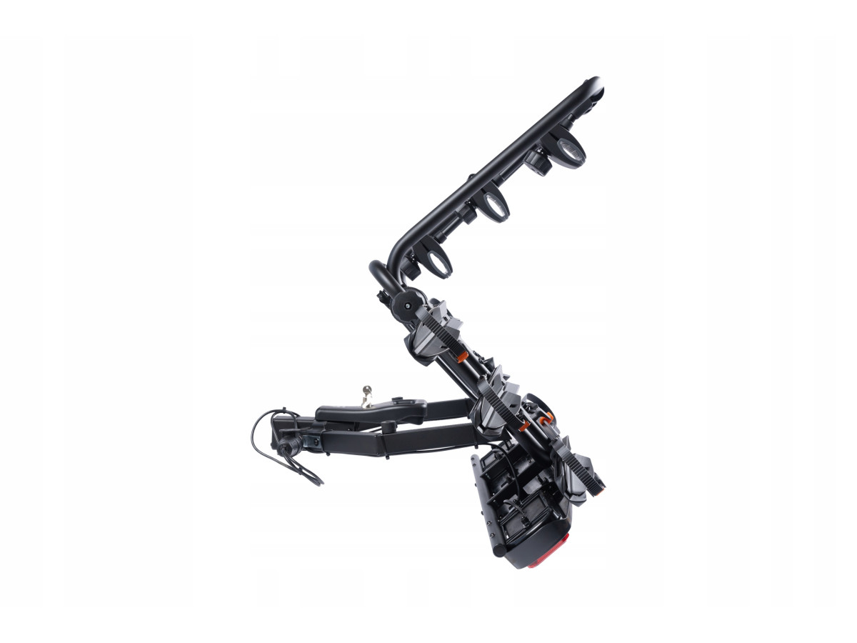 BAGAŻNIK ROWEROWY NA HAK AGURI ACTIVE BIKE PRO 3 13-PIN UCHYLANY ZAMYKANY
