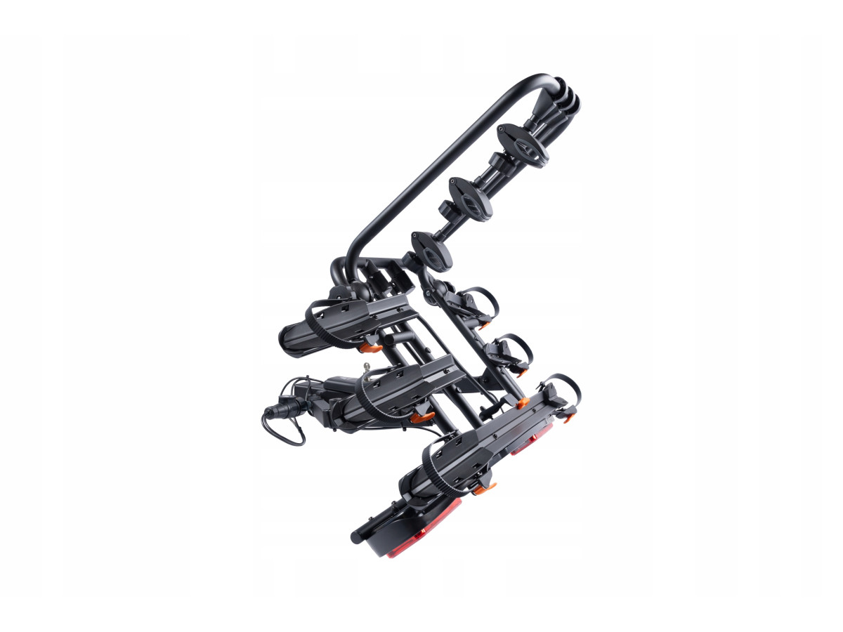 BAGAŻNIK ROWEROWY NA HAK AGURI ACTIVE BIKE PRO 3 13-PIN UCHYLANY ZAMYKANY