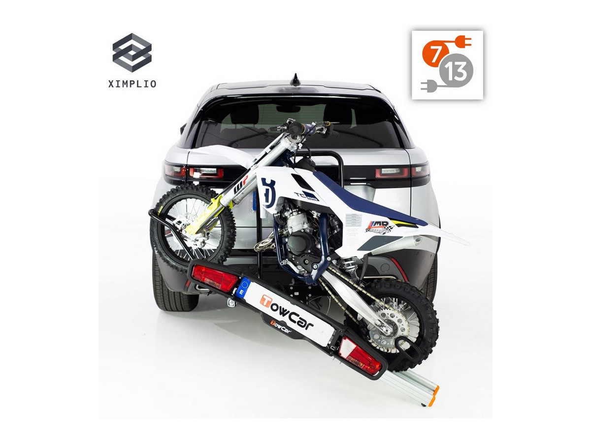 BAGAŻNIK NA MOTOCYKL NA HAK ARAGON BALANCE - SKŁADANY - 75KG