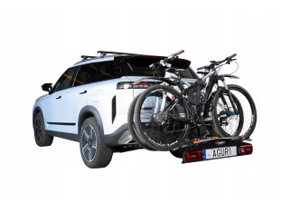 BAGAŻNIK ROWEROWY NA HAK AGURI ACTIVE BIKE PRO 3 13-PIN UCHYLANY ZAMYKANY