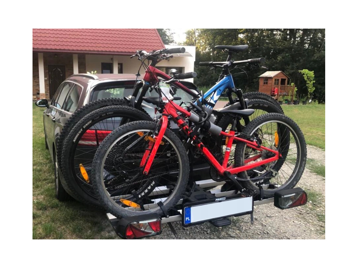 BAGAŻNIK ROWEROWY PRO-USER DIAMANT FG3 PLATFORMA NA HAK HOLOWNICZY 3 ROWERY