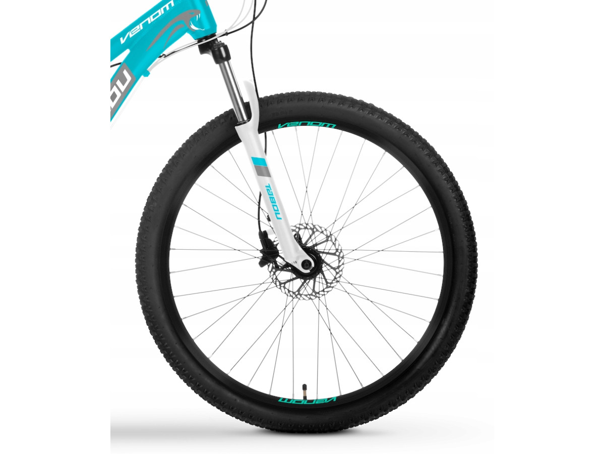 ROWER GÓRSKI MTB TABOU VENOM 4.0 W RAMA 17 KOŁA 27,5 ACERA 2X8 HYDRAULIKA