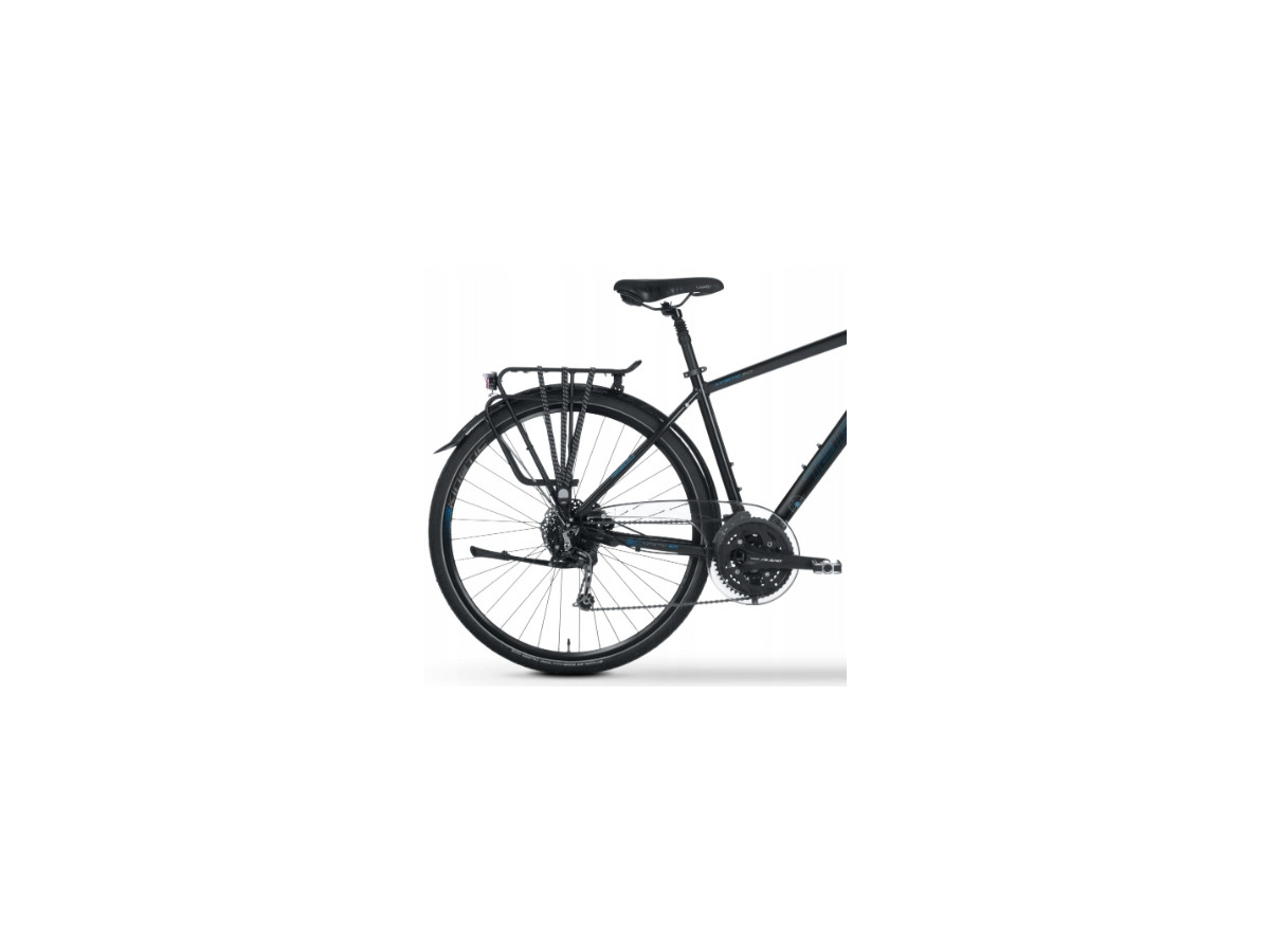 ROWER TREKKINGOWY TABOU KINETIC 5.0 RAMA 23 ALIVIO 3X9 DYNAMO BLACK/BLUE