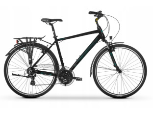 ROWER TREKKINGOWY TABOU KINETIC 2.0 RAMA 19 ALTUS 3X7 BLACK/TURQUOISE