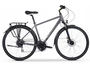 ROWER TREKKINGOWY TABOU KINETIC 3.0 PLUS RAMA 19" ACERA 2X8 GREY/BLUE